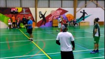 Vidéo 4 handball après le frisbee avec L'utimate club Niort avec les Vermeil.