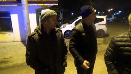 Kontrolden çıkan otomobil su kanalına uçtu: 2 yaralı