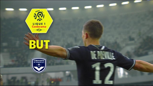 But Nicolas DE PREVILLE (22ème) / Girondins de Bordeaux - Olympique Lyonnais - (3-1) - (GdB-OL) / 2017-18