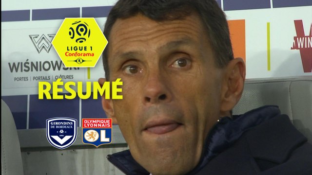 Girondins de Bordeaux - Olympique Lyonnais (3-1) - Résumé - (GdB-OL) / 2017-18