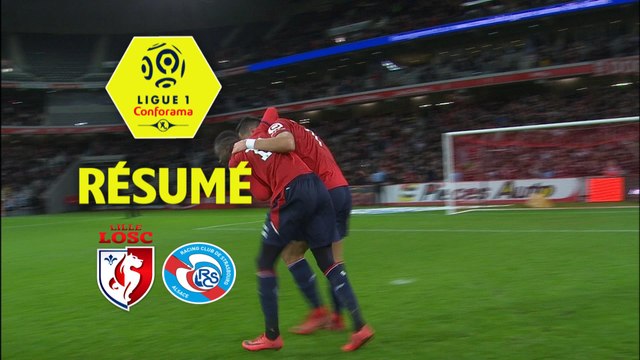 LOSC - RC Strasbourg Alsace (2-1) - Résumé - (LOSC-RCSA) / 2017-18
