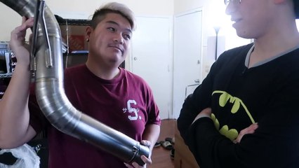 Exhaust + Down Pipe For The GTR!