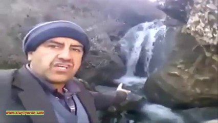 İlk defa şelale gören adam