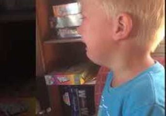 Sweet Dog Cries When Baby Cries, Then Cheers Him Up