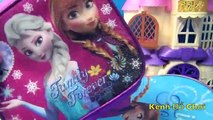 Cặp Túi Sách Balô Đi Học Trẻ Em Của Disney Frozen Nữ Hoàng Elsa Và Anna Trứng Hello Kitty