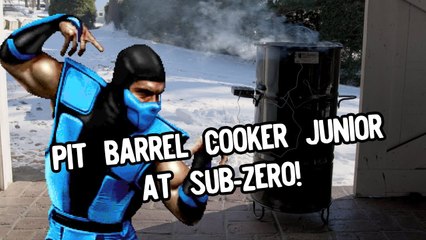 EJ Cooks: Pulled Pork on the Pit Barrel Cooker Jr. at Sub-Zero Temps