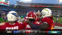 Oakland Raiders quarterback Derek Carr slings pinpoint pass down the seam to Tennessee Titans tight end Delanie Walker for clutch TD