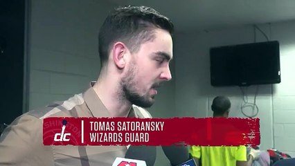 Wizards - Hawks Postgame Locker Room - 1/27/18
