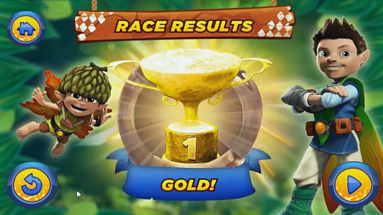 Cbeebies Tree Fu Tom Conkerball Cup Race Game