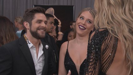 Thomas Rhett Gushes Over "Amazing" Daughters at 2018 Grammys