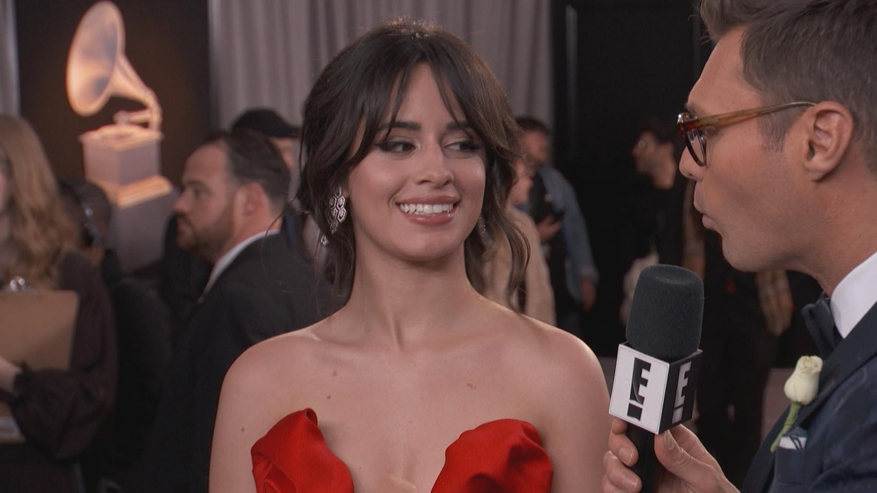 Camila Cabello Runs Into Nick Jonas at the 2018 Grammys
