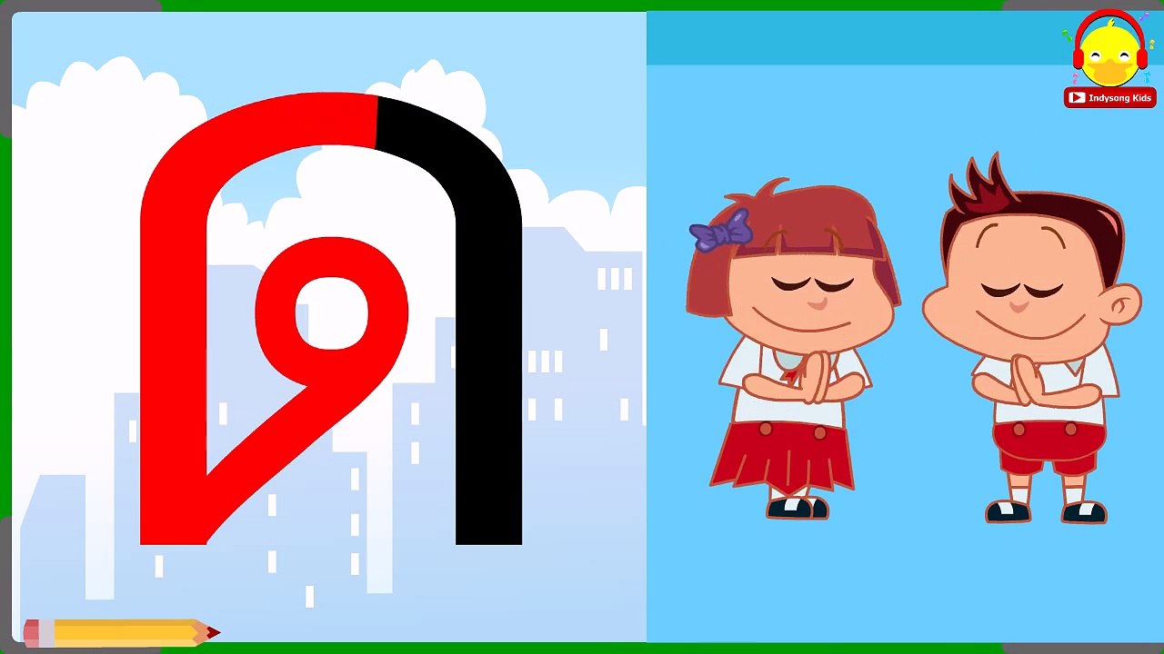 สอนเขียน ก.ไก่ - ฮ.นกฮูก พร้อมการ์ตูนประกอบน่ารักๆ Learn Thai Alphabet - Thai Writing