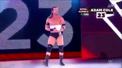 Adam Cole Makes His Royal Rumble Debut - 28 January 2018 - WWE Royal Rumble 2018