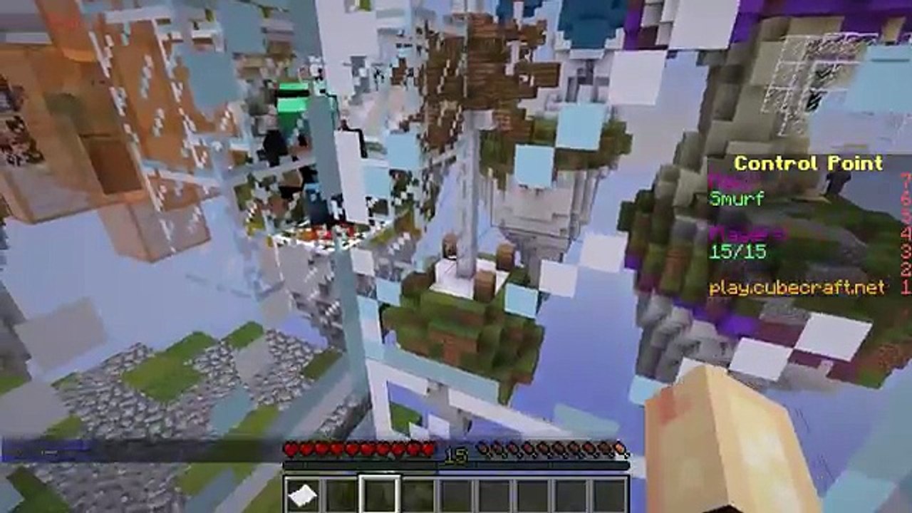 Control Point with Gamer Chad AKA Tower Defenders! Minecraft Cubecraft Server Minigame