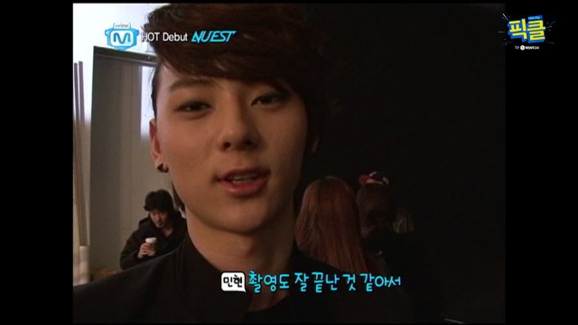 '꽃길' 뉴이스트, 프듀2 '워너원' 황민현·종현·동호 데뷔 뮤직비디오 촬영 현장