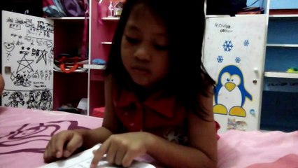 Jenidya Carren Belajar Huruf Hijaiyah