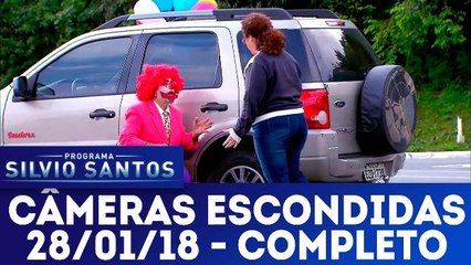 Câmeras Escondidas - Programa Silvio Santos - 28.01.18