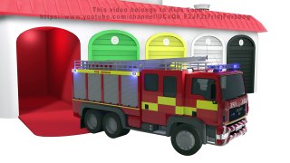 Colours for Kids to Learn with 3D Street Vehicles for Children - Kids Toon