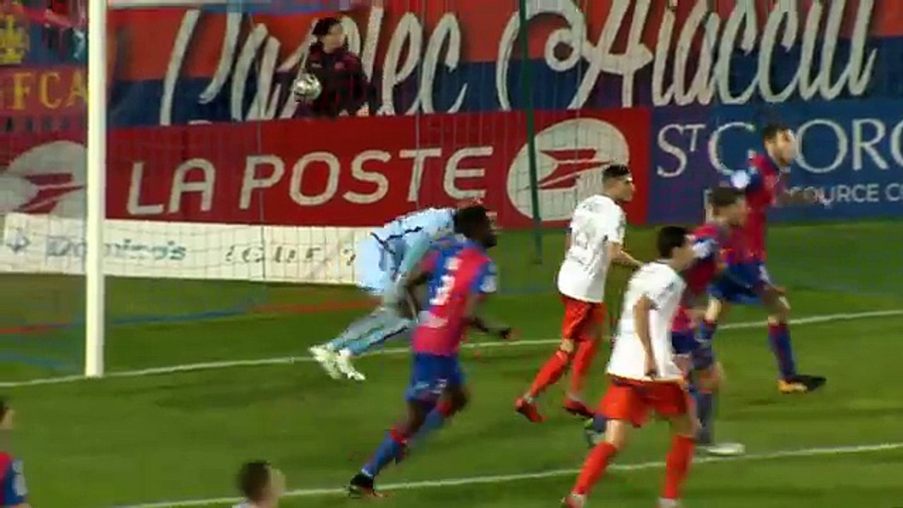 Gazelec Ajaccio 1:2 Bourg Peronnas