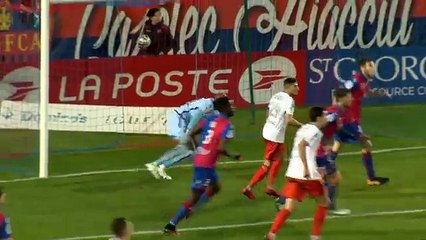 Gazelec Ajaccio 1:2 Bourg Peronnas