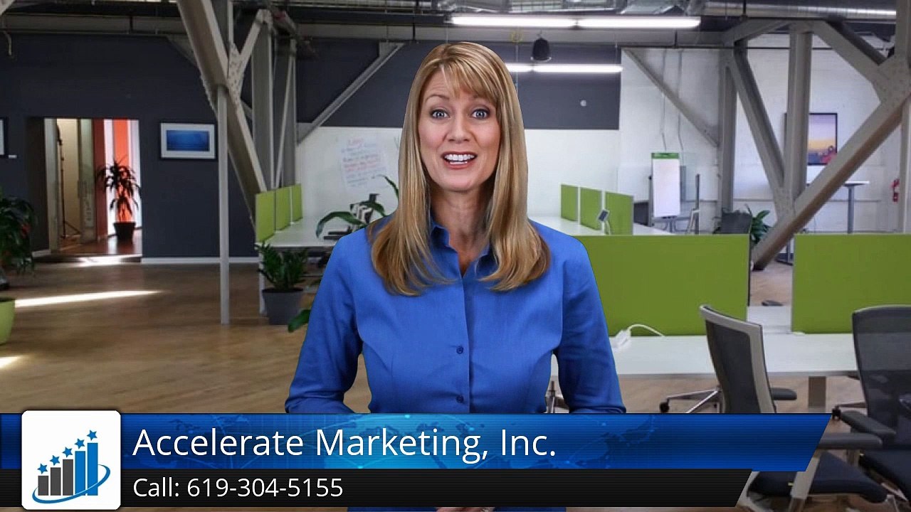 Accelerate Marketing, Inc. San Diego   Great  5 Star Review by Julianne Ocanto