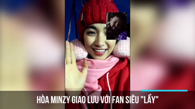 Hòa Minzy giao lưu với fan siêu lầy