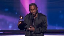 Jay Z 'for president': Kendrick Lamar casts his vote during Best Rap Album speech at 2018 Grammys