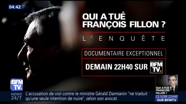 ÉVÉNEMENT BFMTV J-J Qui a tué François Fillon ? L'enquête