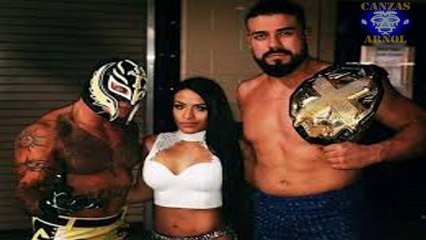 Andrade Cien Almas (LA SOMBRA) debut en WWE Royal Rumble (2018) y el regreso de Rey Misterio