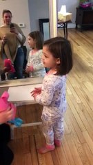 Girl Throws Tantrum After Learning She's Having a Baby Brother
