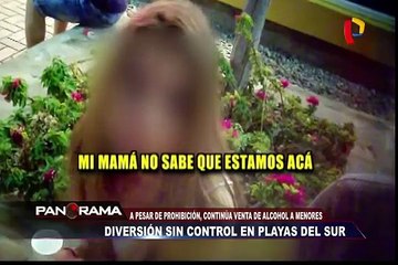 Diversión sin control en las playas del sur