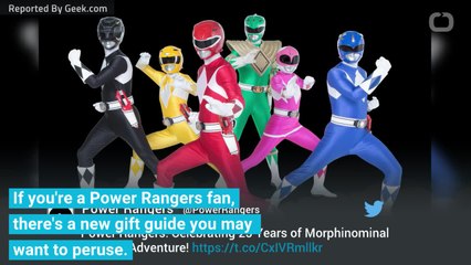 Power Rangers Gift Guide Will Bring Back Memories