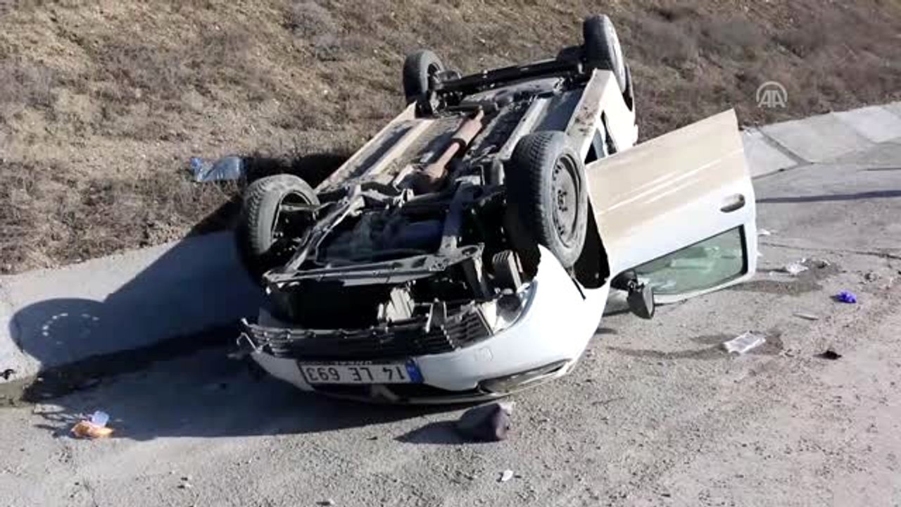 Trafik Kazası: 1 Yaralı