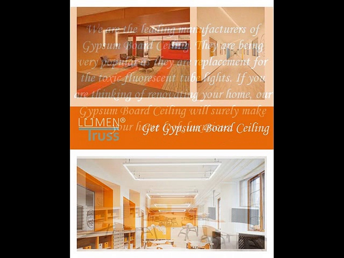 Get Gypsum Board Ceiling