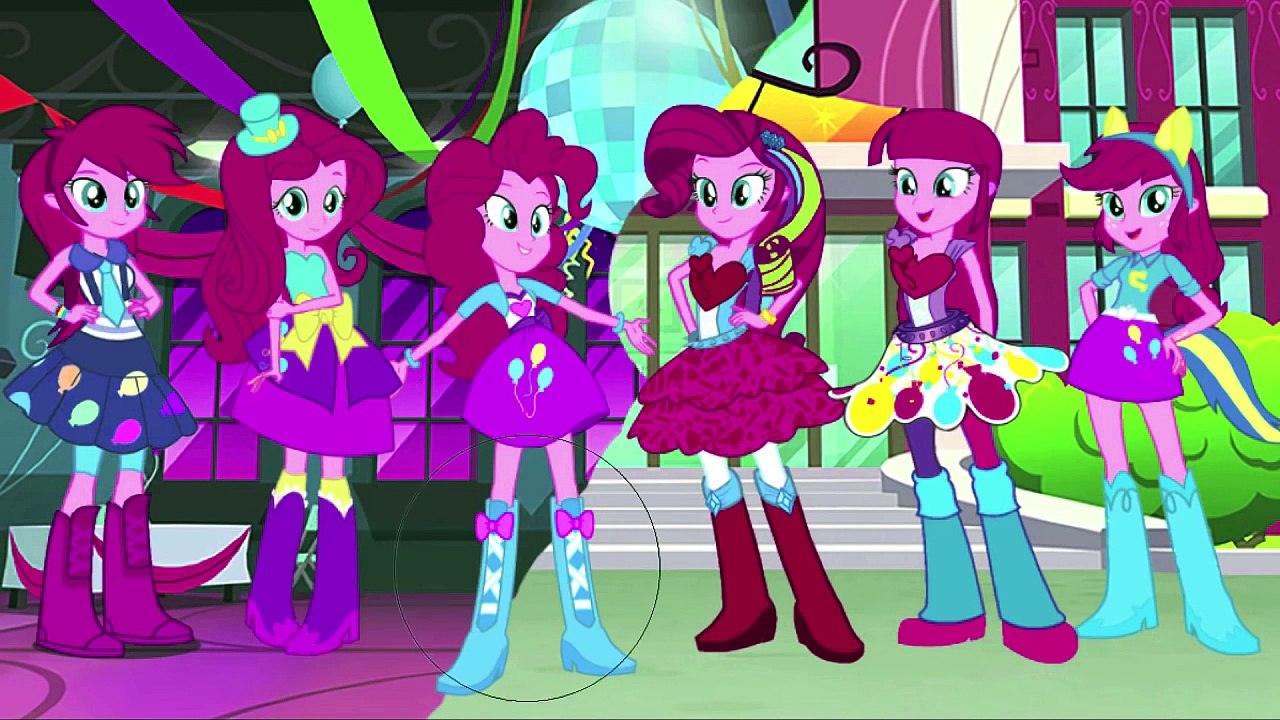 My Little Pony Equestria Girls Color Swap Transform Rainbow Dash Into Mane 7 - Awesome Toys TV