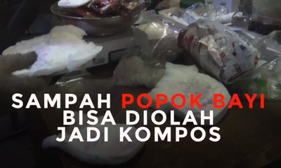 Kreatif, Mesin ini Ciptakan Popok Jadi Pupuk