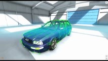 BeamNG.Drive Mod : Audi RS2 Avant (Crash test)