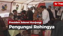 Presiden Jokowi dan Ibu Negara Kunjungi Pengungsi Rohingya