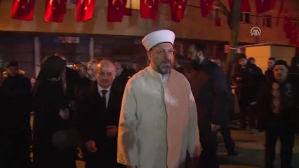 Erbaş'tan, Afrin Şehidi Mehmethan'ın Ailesine Taziye Ziyareti