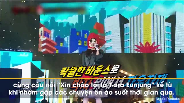 Eunjung (T-Ara) bất ngờ xuất hiện trong chương trình hát giấu mặt