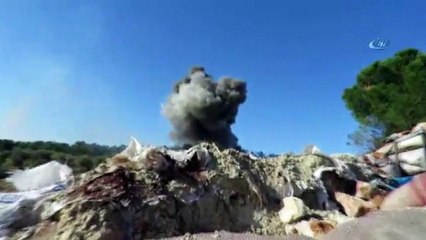 Burseya Dağı’nın düşürüldüğü anlar