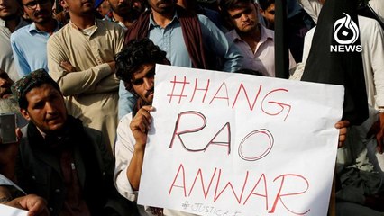 Protests continue against Naqeebullah Mehsud’s murder in Karachi | Aaj News