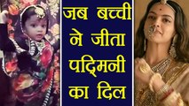 Padmaavat: Deepika Padukone SHARES video of little girl DANCING on Ghoomar | FilmiBeat