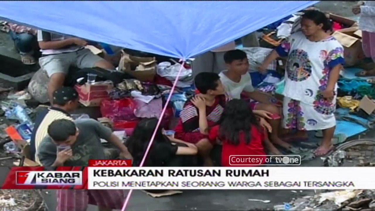 Polisi Menetapkan  Seorang Warga Sebagai Tersangka dalam Kasus Kebakaran Rumah di Krukut Taman Sari