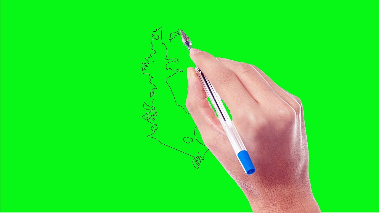 GREEN SCREEN - PANTALLA VERDE - DIBUJANDO MARYLIN - 2