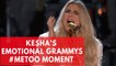 Kesha's emotional 'praying' performance in Grammys 2018 #Metoo moment brings people to tears