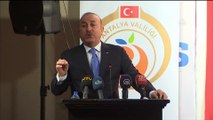 Çavuşoğlu: ''Tüm dünyadaki Müslümanlar Erdoğan ne diyor diye ona bakıyor'' - ANTALYA