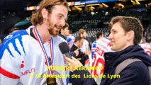 HH 2018-01-28 Interview Norbert Abramov Attaquant des Lions de Lyon Vainqueur de la Coupe de France 2018