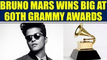 Big Night For Bruno Mars at 60th Grammy Awards | OneIndia News