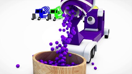 Learn Color Pig Ball Learn Shapes W Truck Song Nursery Rhymes for Kids